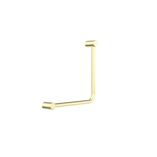 Mecca Care 32mm Ambulant 90Degree Bent Tube 450X450mm Brushed Gold [293167]