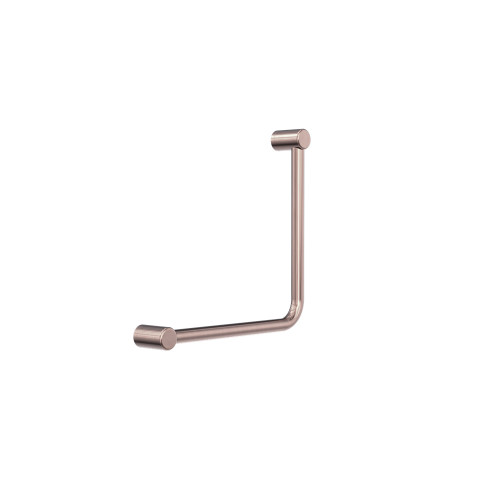 Mecca Care 32mm Ambulant 90Degree Bent Tube 450X450mm Brushed Bronze [293163]