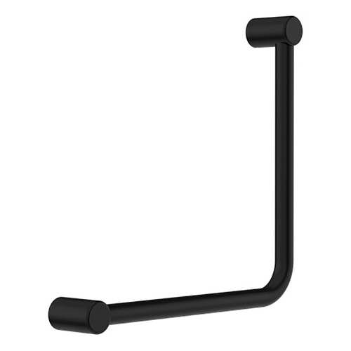 Mecca Care 32mm Ambulant 90Degree Bent Tube 450 X 450mm Matte Black [293171]