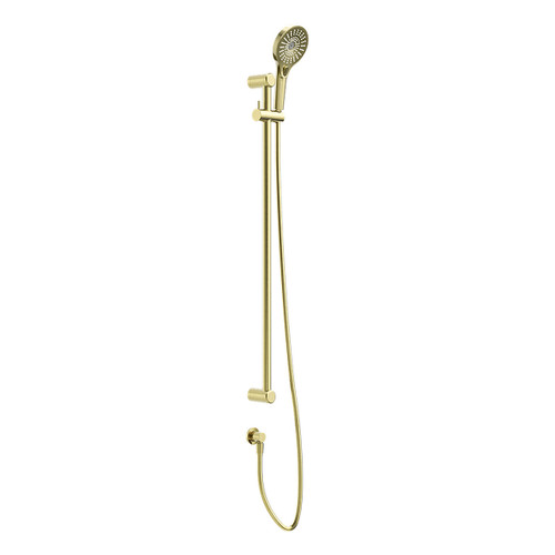Mecca Care 25mm Grab Rail and Adjustable Shower Rail Set 900mm Brushed Gold [293209]
