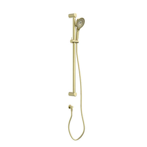 Mecca Care 32mm Grab Rail and Adjustable Shower Rail Set 900mm Brushed Gold [293223]