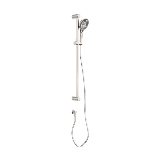 Mecca Care 32mm Grab Rail and Adjustable Shower Rail Set 900mm Brushed Nickel [293222]