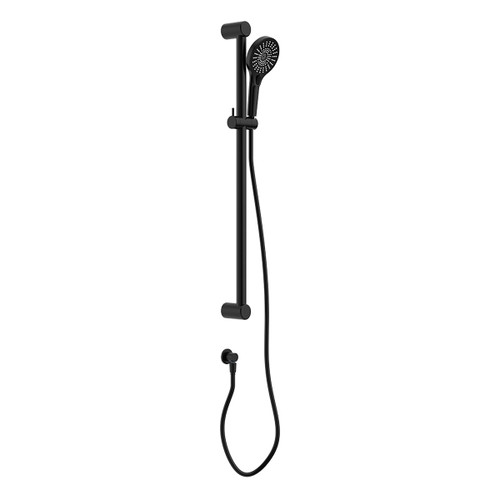 Mecca Care 32mm Grab Rail and Adjustable Shower Rail Set 900mm Matte Black [293225]