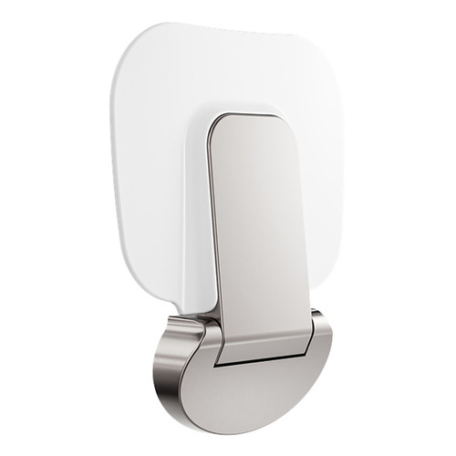 Mecca Care Shower Seat 400×330mm Brushed Nickel [293340]