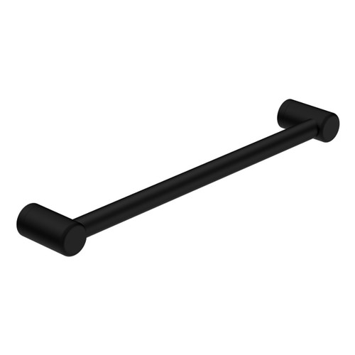 Mecca Care 25mm Grab Rail 450mm Matte Black [293324]