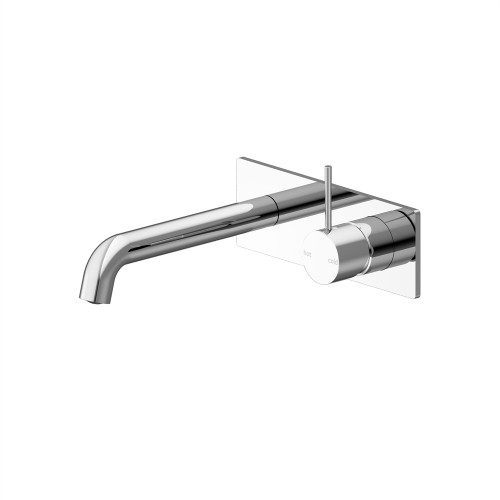 Mecca Wall Basin/Bath Mixer Handle Up 230mm Chrome [293597]