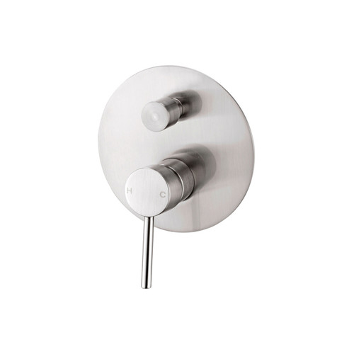 Dolce Shower Mixer with Divertor Brushed Nickel [293600]