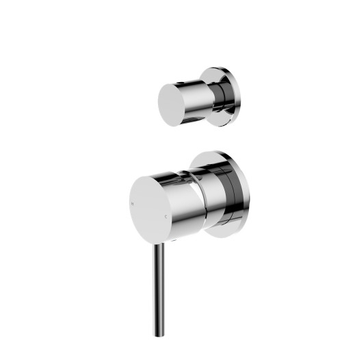 Dolce Shower Mixer with Divertor Separate Back Plate Chrome [293598]