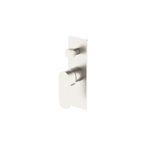 Ecco Shower Mixer with Divertor Brushed Nickel [293570]