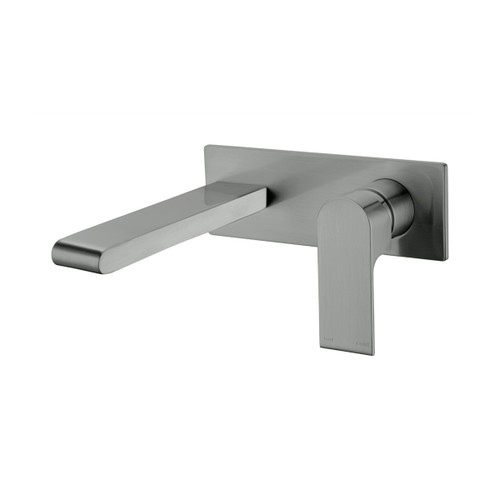 Bianca Wall Basin/Bath Mixer 187mm Gunmetal [293624]