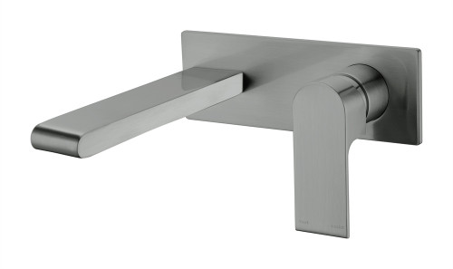 Bianca Wall Basin/Bath Mixer 230mm Gunmetal [293614]