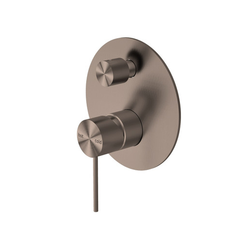 Mecca Shower Mixer with Divertor Brushed Bronze [293701]