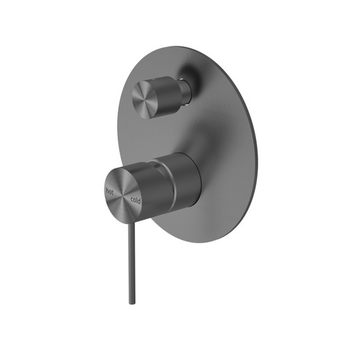 Mecca Shower Mixer with Divertor Gunmetal [293692]