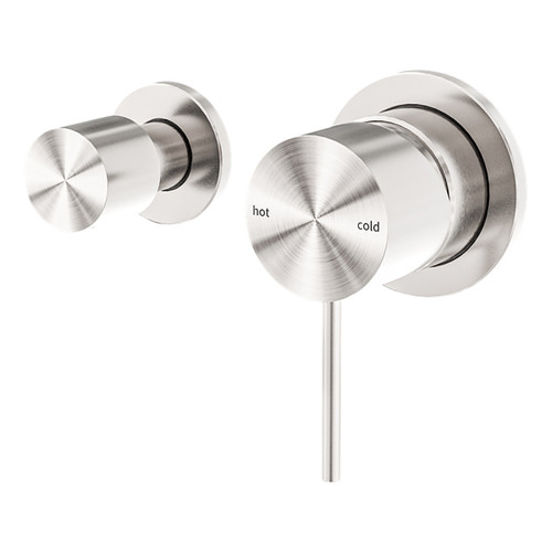 Mecca Shower Mixer with Horizontal 2 Way Divertor Brushed Nickel [293683]
