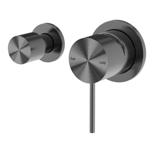 Mecca Shower Mixer with Horizontal 2 Way Divertor Gunmetal [293656]