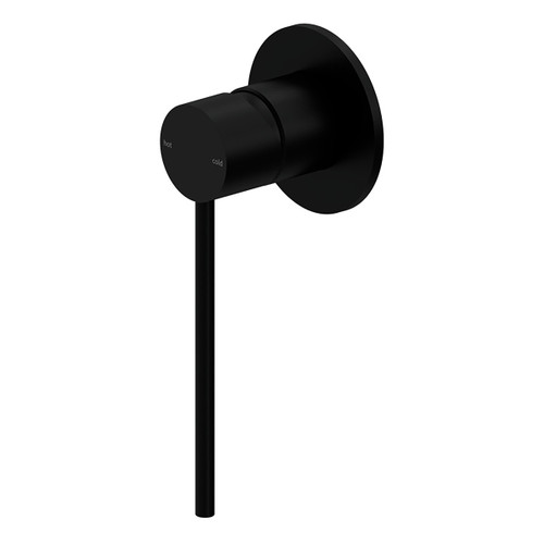 Mecca Care Handle Shower Mixer Matte Black [293643]