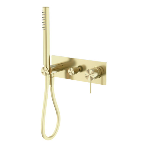 Mecca Shower Mixer Divertor System Brushed Gold [293671]
