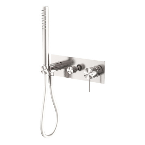 Mecca Shower Mixer Divertor System Brushed Nickel [293673]