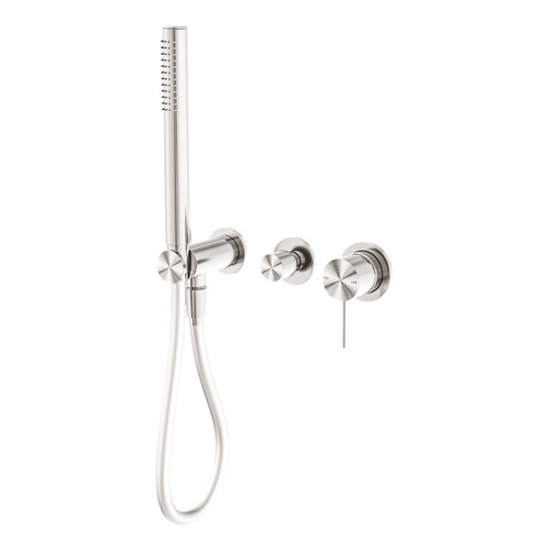 Mecca Shower Mixer Divertor System Separate Back Plate Brushed Nickel [293687]