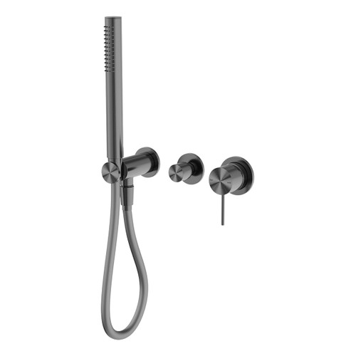 Mecca Shower Mixer Divertor System Separate Back Plate Gunmetal [293693]
