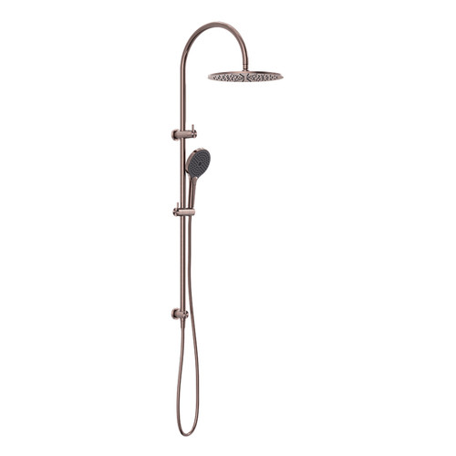 Opal Twin Shower Set with Air Shower II Brushed Bronze [293862]