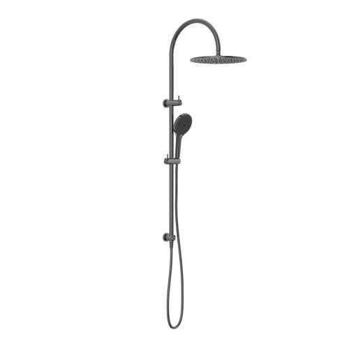 Opal Twin Shower Set with Air Shower II Graphite [293871]