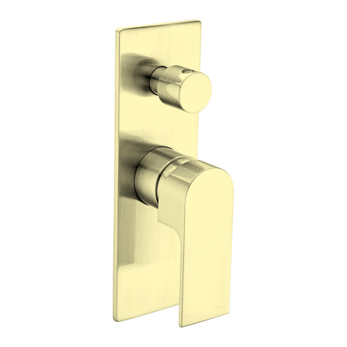 Bianca Shower Mixer with Divertor Brushed Gold [293718]