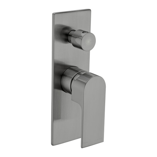 Bianca Shower Mixer with Divertor Gunmetal [293704]