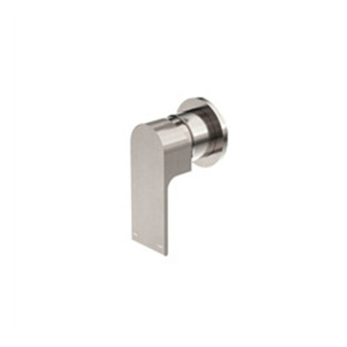 Bianca Shower Mixer with 80mm Round Plate Brushed Nickel [293706]