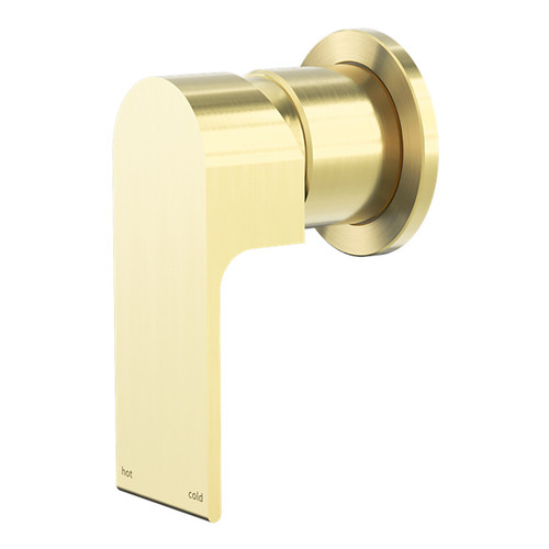 Bianca Shower Mixer with 60mm Plate Brushed Gold [293725]
