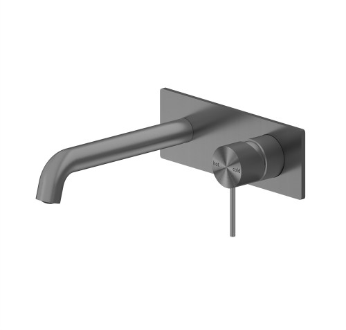 Mecca Wall Basin/Bath Mixer 120mm Gunmetal [293778]