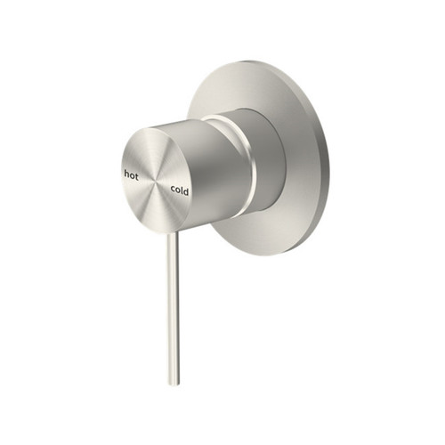 Mecca Shower Mixer 80mm Plate Brushed Nickel [293878]