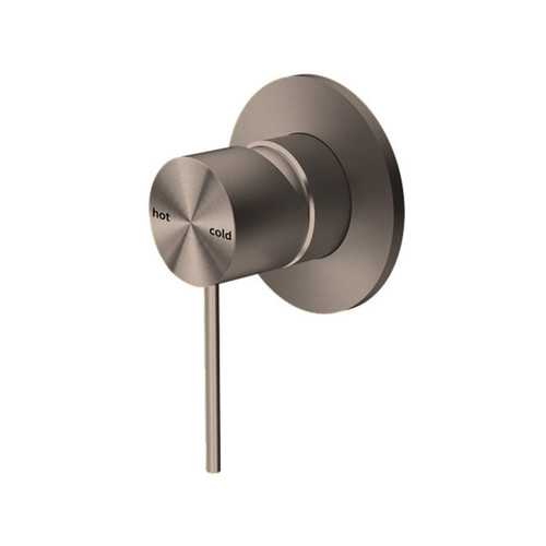 Mecca Shower Mixer 80mm Plate Brushed Bronze [293881]