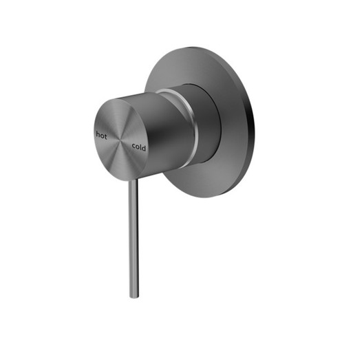 Mecca Shower Mixer 80mm Plate Gunmetal [293884]