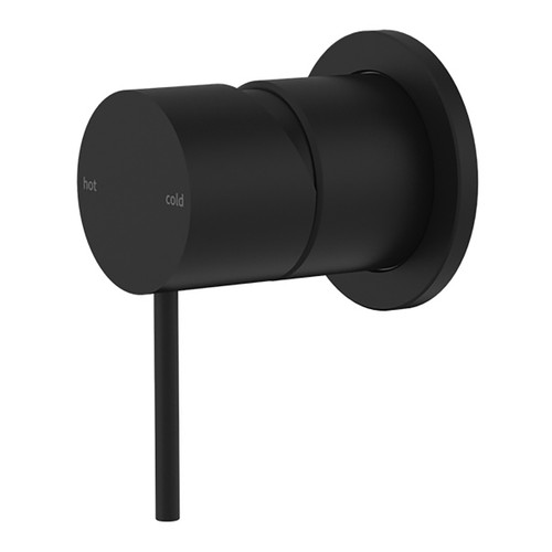 Mecca Shower Mixer 60mm Plate Matte Black [293855]