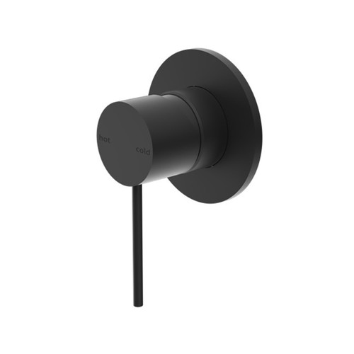 Mecca Shower Mixer 80mm Plate Matte Black [293797]