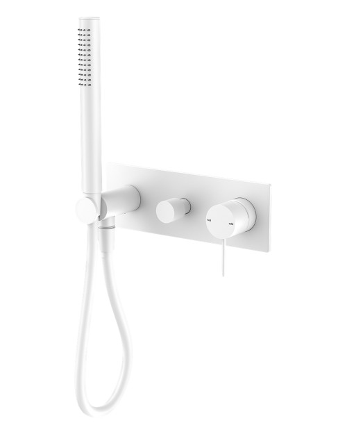 Mecca Shower Mixer Divertor Systerm Matte White [293744]