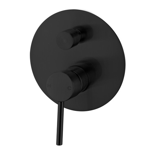Dolce Shower Mixer with Divertor Matte Black [293845]