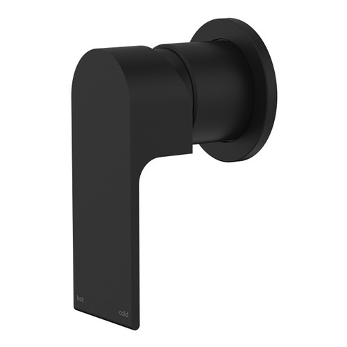 Bianca Shower Mixer with 60mm Plate Matte Black [293742]
