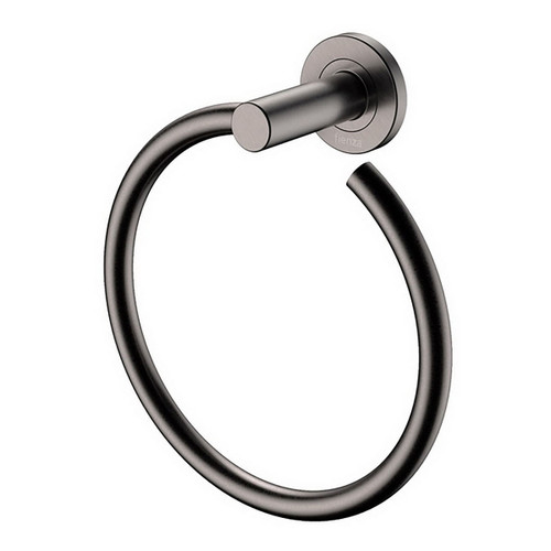 Kaya Hand Towel Ring Gunmetal [201965]