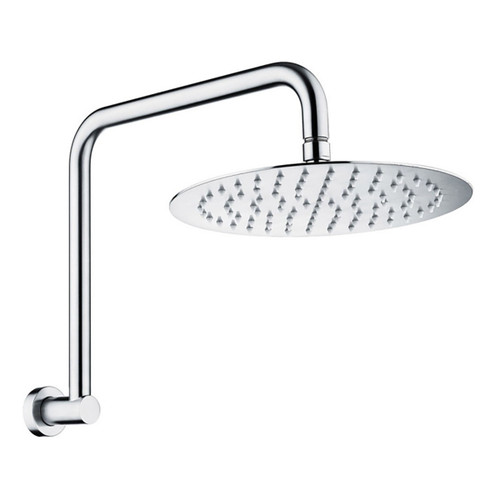 Kaya Gooseneck Shower Arm Set 3Star 9lpm Polished Chrome [201889]