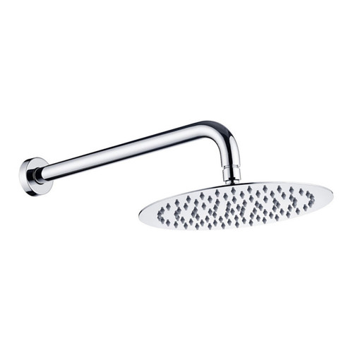 Kaya Wall Shower Set 3Star 9lpm 250mm Polished Chrome [201890]