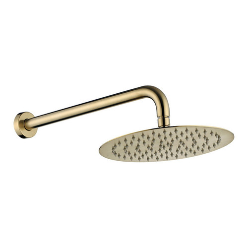 Kaya Wall Shower Set 3Star 9lpm 250mm PVD Urban Brass [201927]