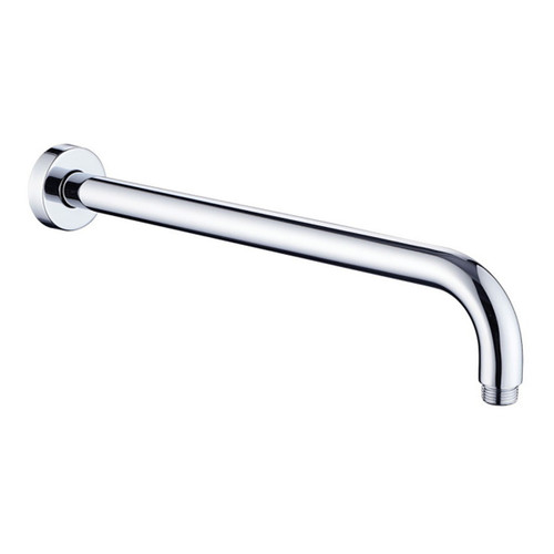 Kaya Curved Round Shower Arm 400mm Depth x 82mm Height Polished Chrome [201932]
