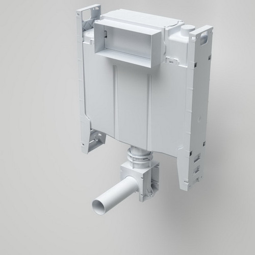 Invisi Series II Cistern with Adjustable Flush Pipe 45/3L 4Star [192507]