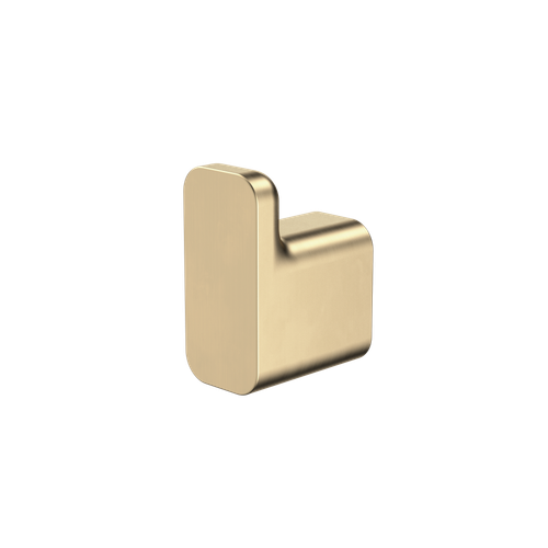 Luna Robe Hook Brushed Brass [194630]