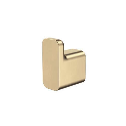 Luna Robe Hook Brushed Brass [194630]
