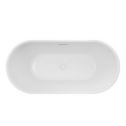 Valentina Freestanding Bath 1500mm Matte White [199328]