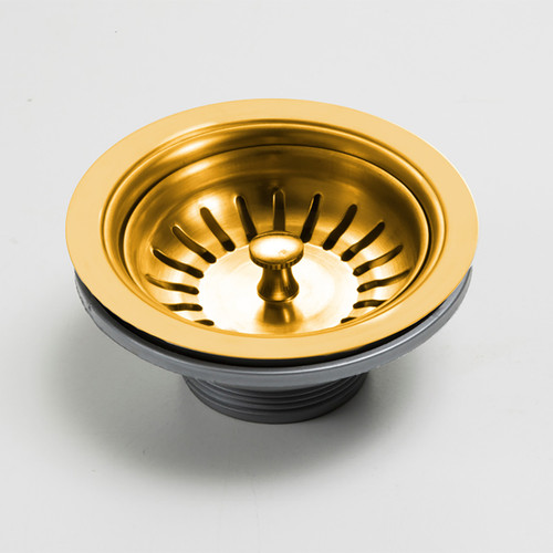 Basket Waste with Extended Screw Length Brushed Gold [286066]