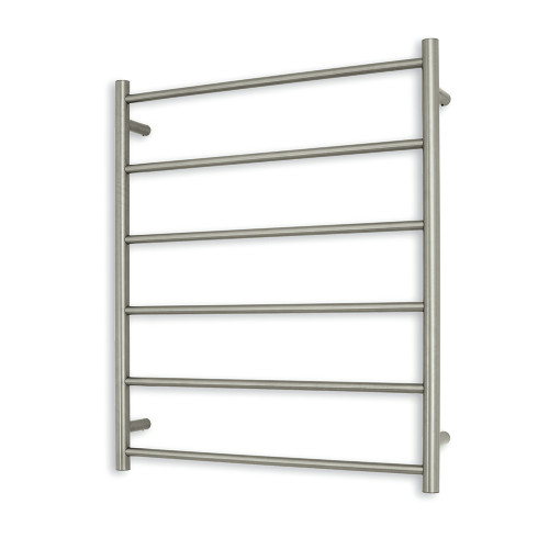 Round Towel Rail 700 x 830mm Brushed Nickel [295122]